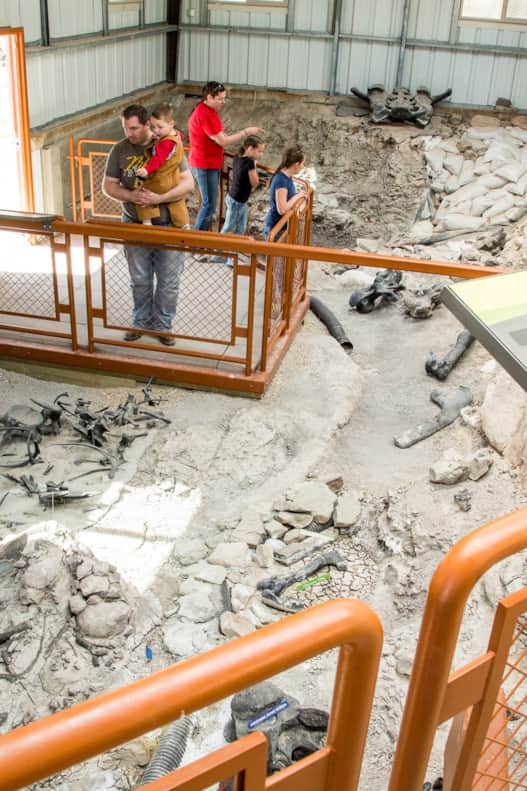 Inside the Visitor Quarry Hall