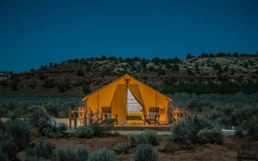 The Katie Lee Tent.