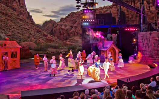 Tuacahn Amphitheater in Ivins, Utah.