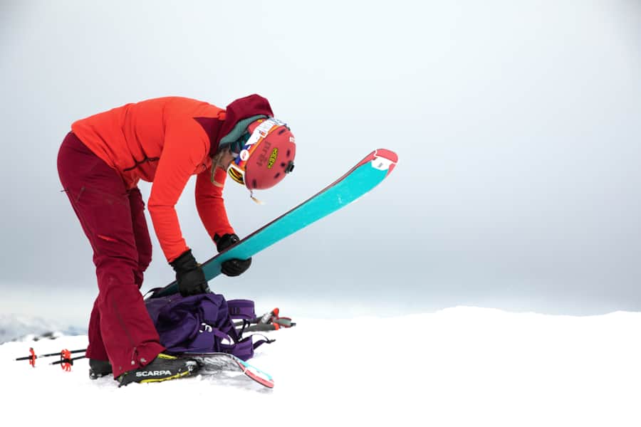 Backcountry skiing is a gear-intensive activity. You’ll need to have the necessary safety equipment and know how to use it.
