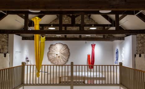 Sara Lynne Lindsay's "Inherited Ground" exhibition at Granary Arts