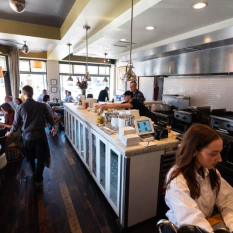 Inside Communal Restaurant