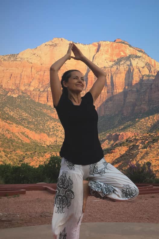 Ellen Darger in Zion National Park