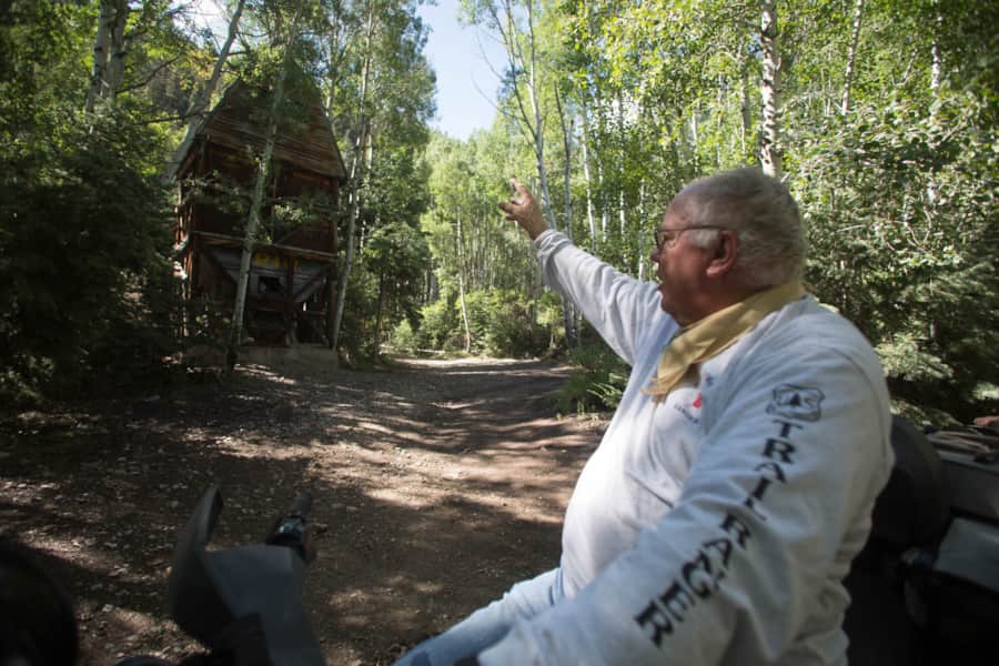 You'll find a lot of history along the Paiute Trail.