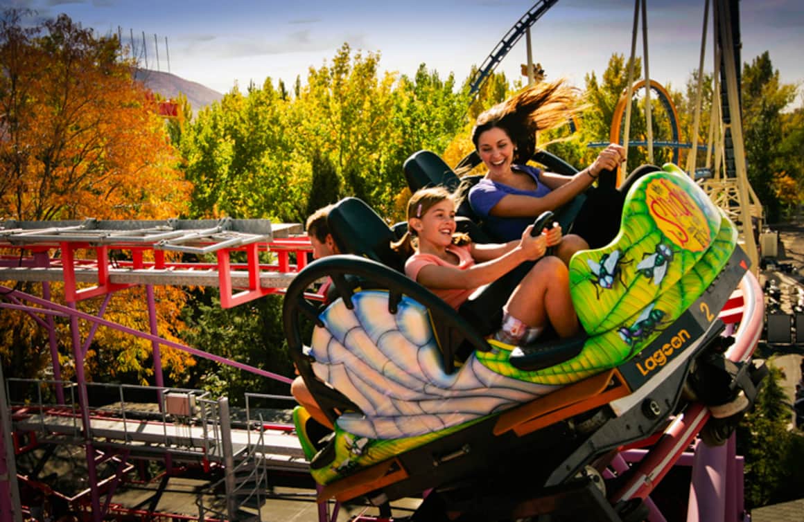 Lagoon Amusement Park is a family park run by a family made for families.