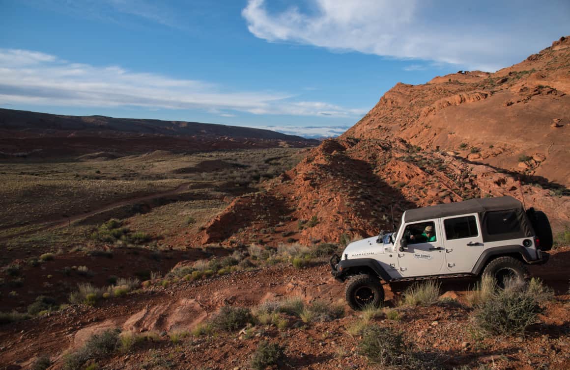 Jeep tour in San Juan County