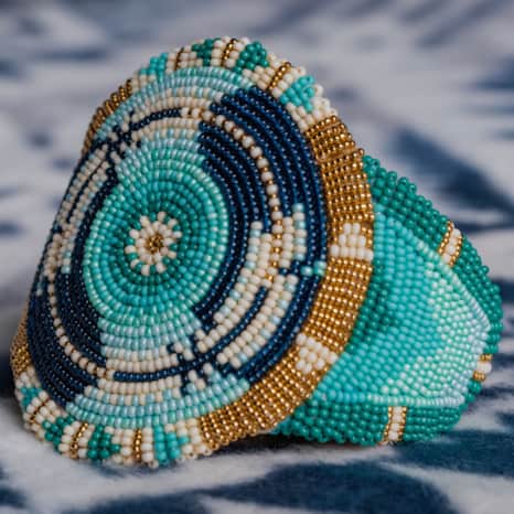 Al Groves’s beautiful, intricate Ute artwork is receiving attention due to his practice of porcupine quillwork, which some consider to be a dying art.