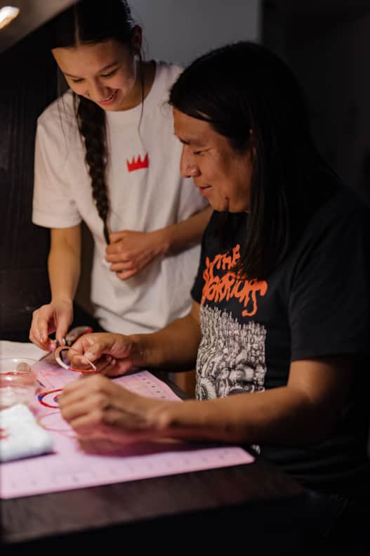 Groves didn’t live on the reservation growing up, but his parents taught him the importance of education and pride in his Native American heritage.