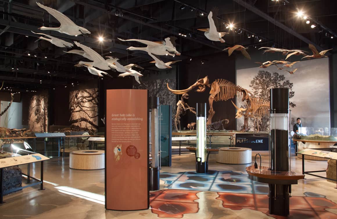 The Great Salt Lake exhibit is the place to learn about the world’s second saltiest lake — a remnant of Lake Bonneville.