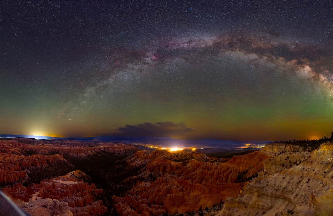 Stunning views from the rim of Bryce Canyon.
