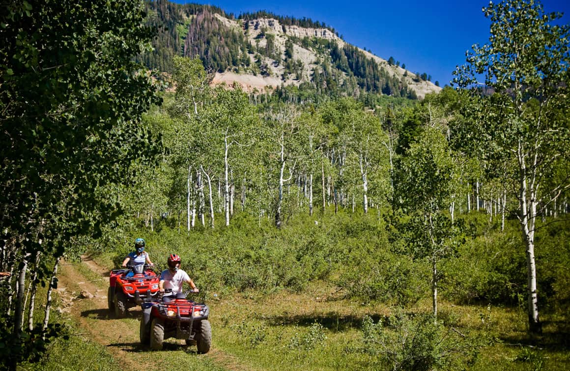 Don’t park a hot car or other machine in dry grass, even when pulling over on the side of the road.