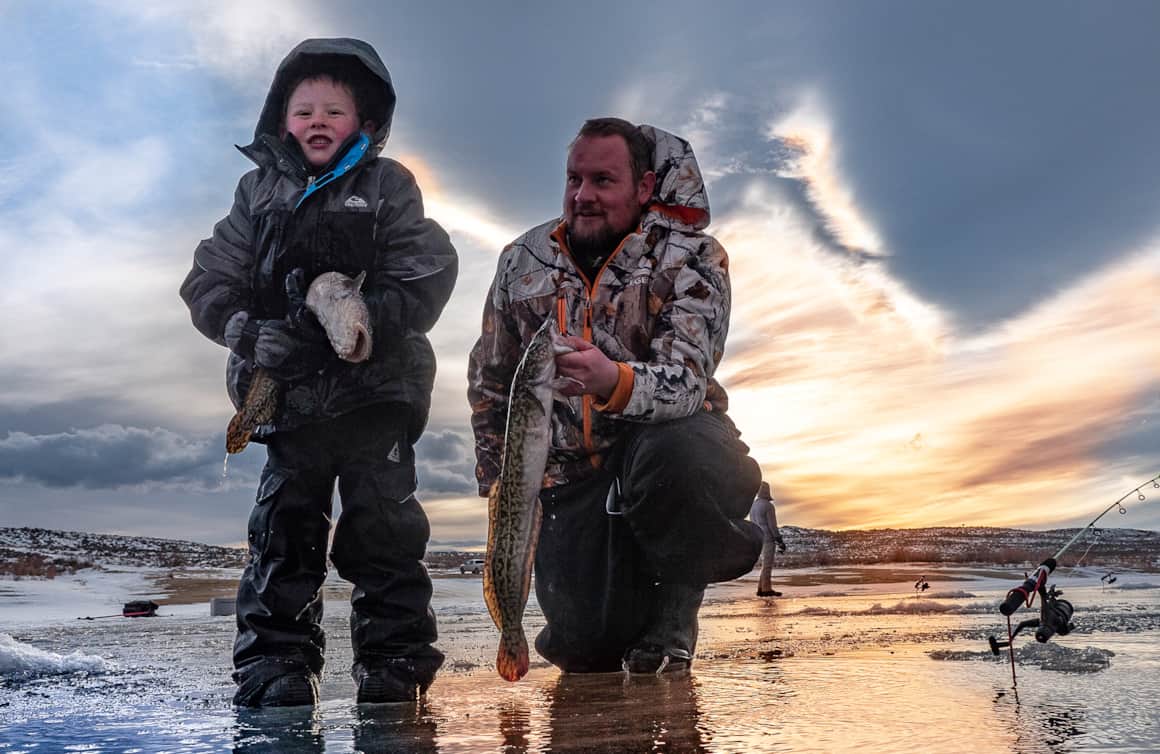 The Burbot Bash at Flaming Gorge is one of the biggest ice fishing tournaments in the West.