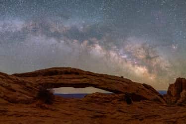And under cover of starlight, the view moves skyward.