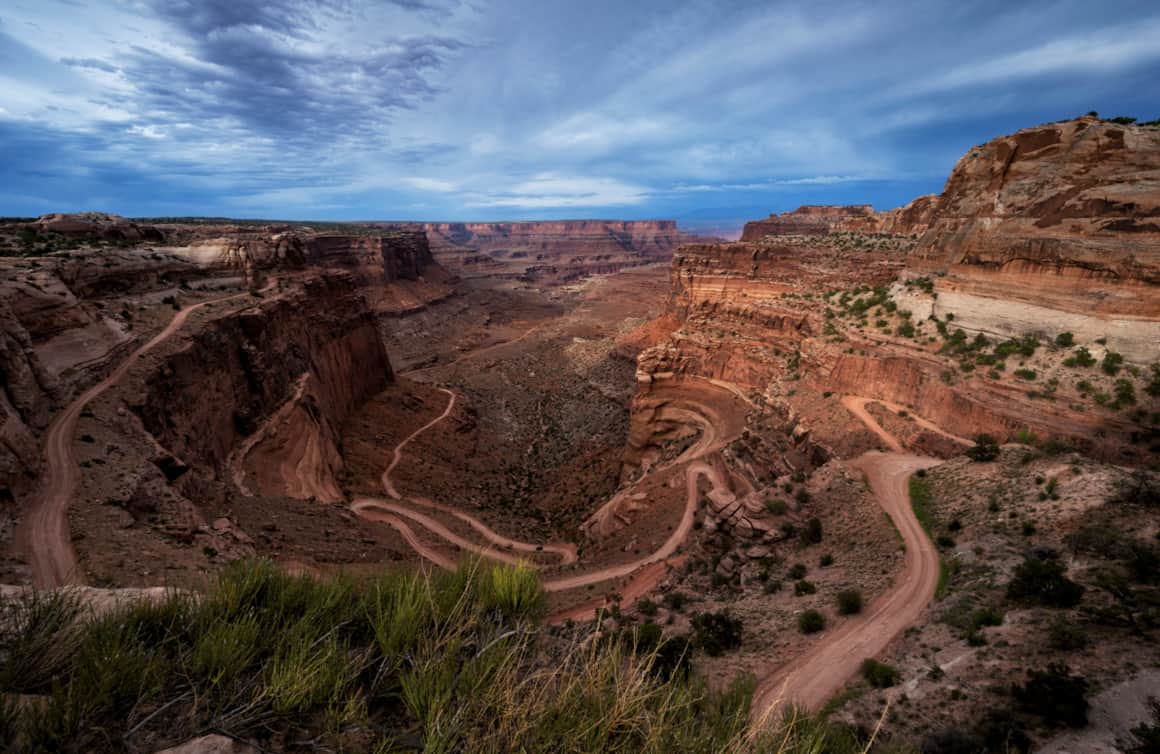 Canyonlands National Park stretches across 527 square miles.
