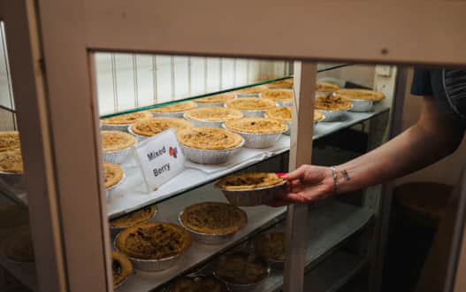 The Gifford House in Capitol Reef serves up a slice of history with personal-sized pies made with orchard fruits.