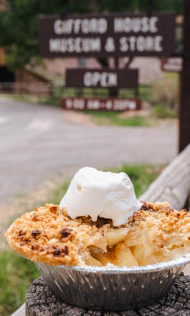 It's a special treat to discover the pies of Capitol Reef.