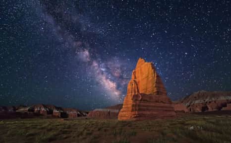 Capitol Reef is a certified International Dark Sky Park.