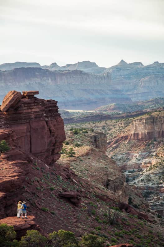 Scenic Overlook in Capitol Reef