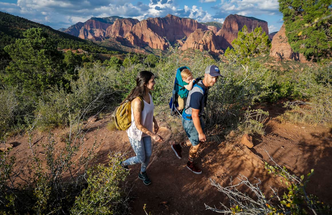 The most popular trails in Zion, including The Narrows, are located in Zion Canyon. But there are several less crowded hiking options located in Kolob Canyons in the northwest corner of the park.