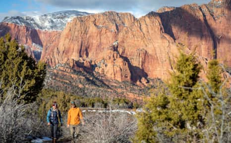 The most popular trails in Zion are located in Zion Canyon, but there are several hiking options located in Kolob Canyons in the northwest corner of the park.