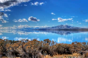 The closest certified park to Salt Lake City, Antelope Island offers fantastic sunset viewing from Buffalo Point and Frary Peak.