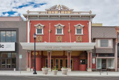 Home to the Lyric Repertory Company in Logan, the Caine Lyric Theatre is considered the “Crown Jewel of Center Street.”
