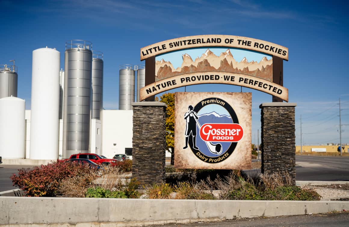 In 1965, Edwin Gossner left the Cache Valley Dairy Association plant to launch Gossner Foods, finally achieving his dream of owning his own cheese company.