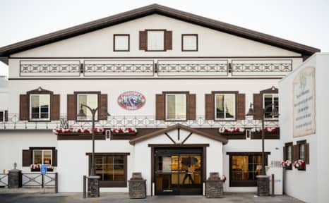 Located just outside of Logan, the Gossner Foods Store looks like it was plucked right out of the Alps.