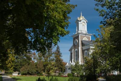 Construction of the historic Logan Tabernacle began in 1864 and it took 27 years for early pioneers to complete the building.