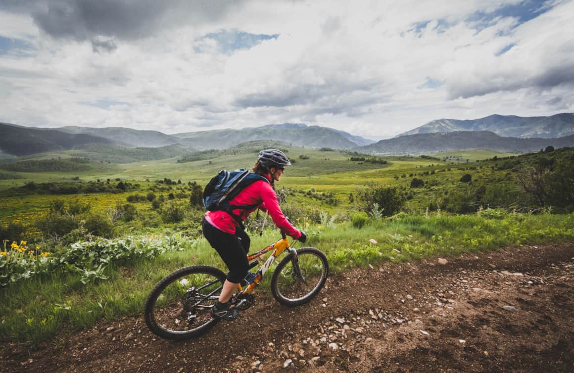 Muddy Flats Loop in the Righthand Fork Area of Logan Canyon is another mountain biking route.