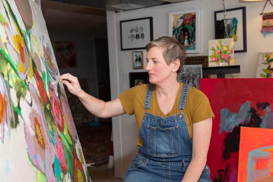 Artist Emily Fox King