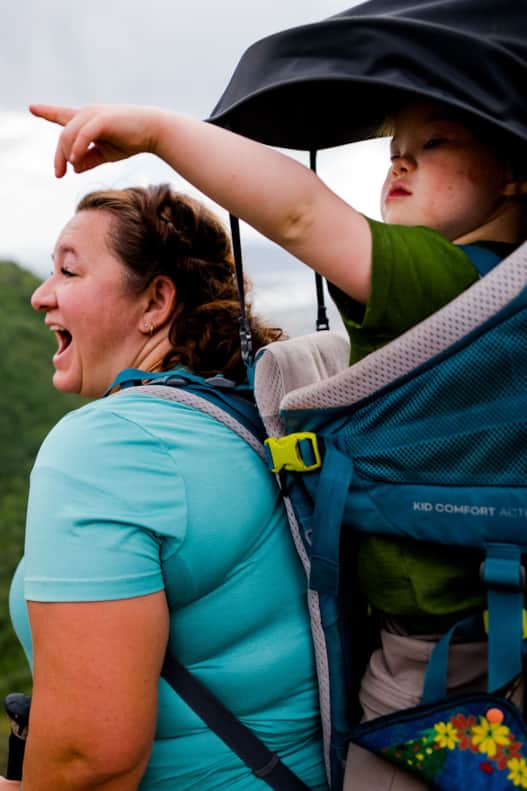Melody Forsyth didn’t find many families with special needs kids posting photos of their outdoor adventures on Instagram, which inspired her to start her own handle @downwithadventure.