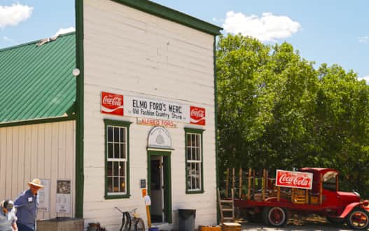 The Antique & Classic Power Museum encompasses 23 buildings housing an array of antique vehicles.
