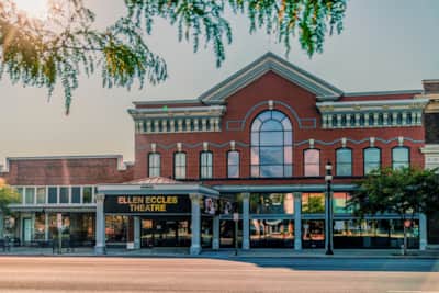 In central downtown Logan, you'll find three theaters within the same city block: the Ellen Eccles Theatre, the Utah Theatre, and the Caine Lyric Theatre, all of which host annual shows and represent the vibrant performing art scene alive in Northern Utah.