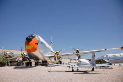 At Hill Aerospace Museum, you'll find almost 100 aircraft on display.