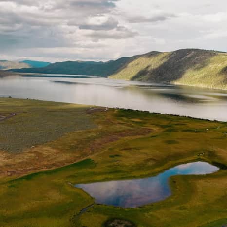The largest natural mountain lake in Utah, Fish Lake sits at more than 8,800 feet of elevation, which makes for pleasant weather all summer long.