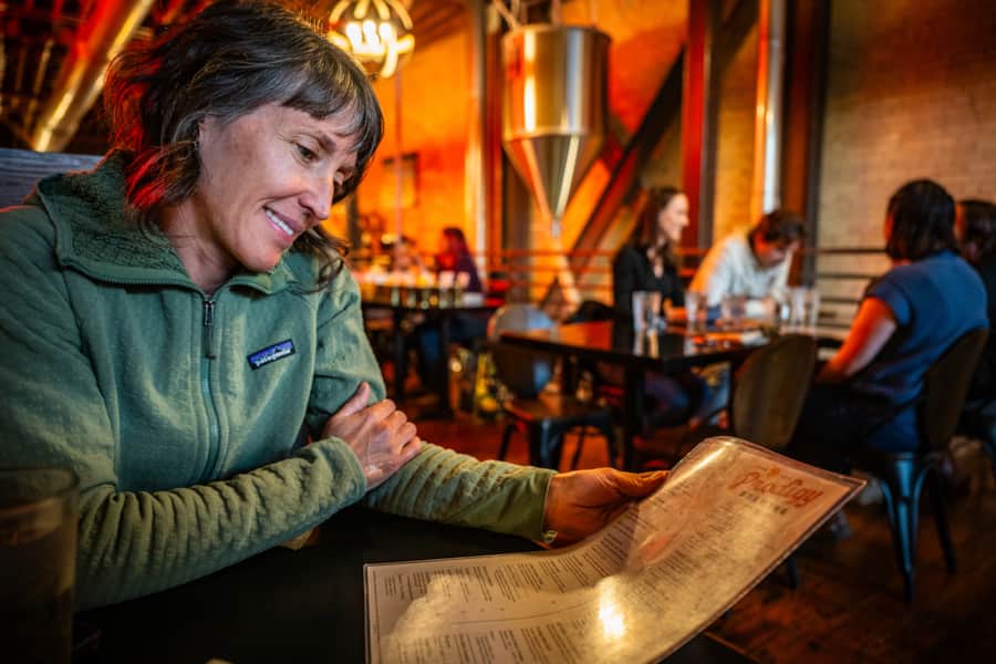 Prodigy Brewing Co. offers craft brews, house-made salads, build-it-your-way burgers, and wood-fired pizzas.