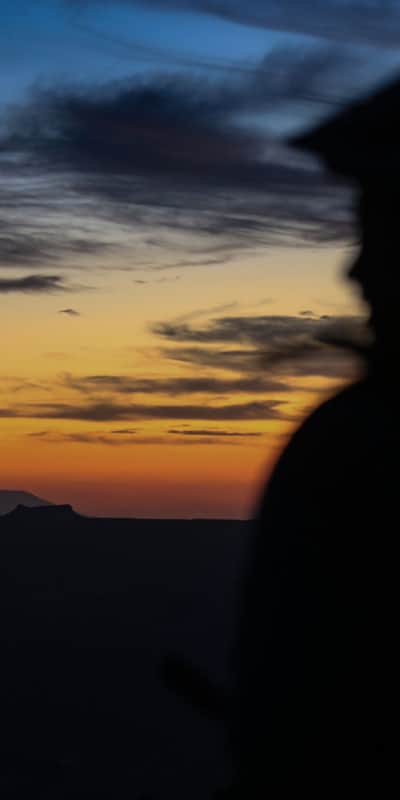 A view of Bears Ears from Shay Ridge