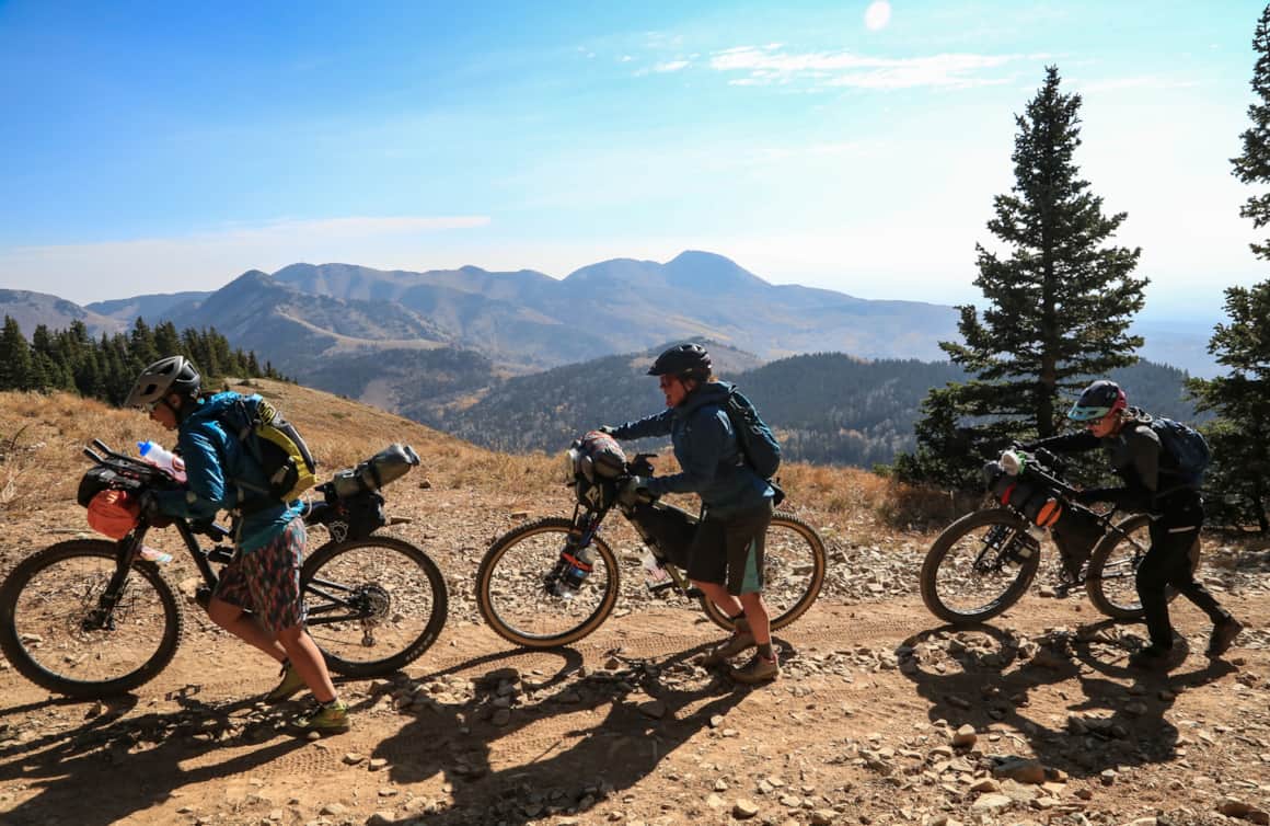 Shay Ridge reaches an elevation of 11,000 feet