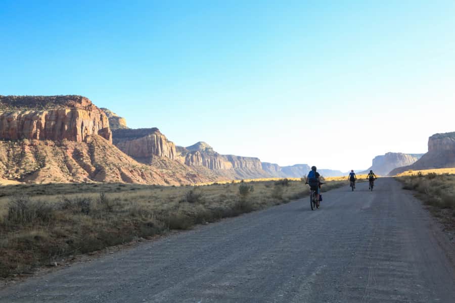 Riding the empty roads of Bears Ears