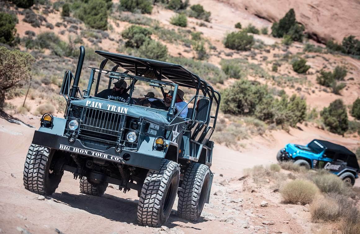 On the road with Big Iron Tours Co.