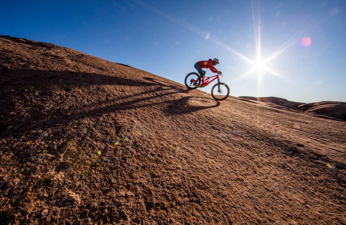 The Slickrock Trail is one of the more famous trails in Moab.