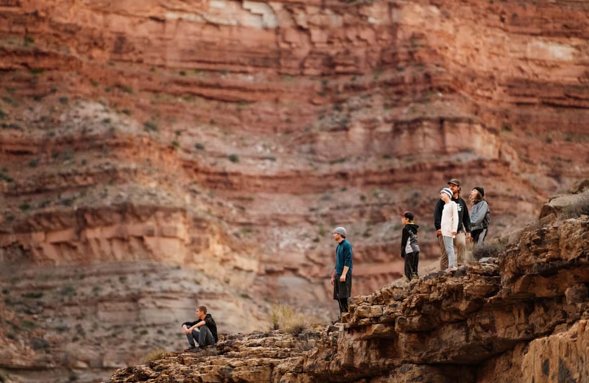 Parents and kids are equally amazed by Utah's towering red rock canyons.