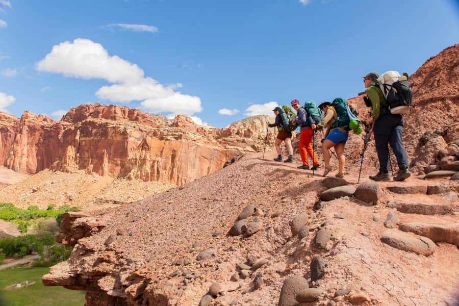 Free from digital distraction, away from the all-consuming to-do list, enveloped in nature's embrace and supported by the newfound trust in your fellow guides and adventurers, unforgettable memories and enduring friendships blossom.