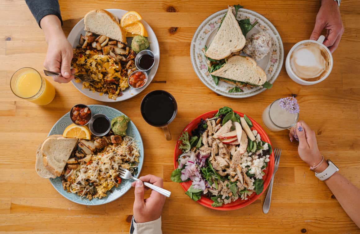 The Wild Rabbit Cafe. Their breakfast and lunch menus are filled with healthy, thoughtful options to fuel adventures in neighboring Capitol Reef National Park.
