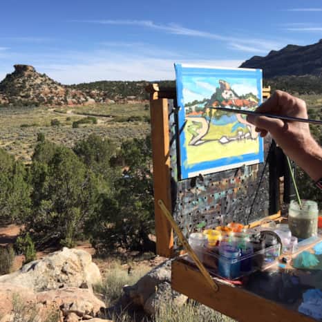 Artisans, artists and crafters from around the region come to participate in the festival's arts and craft fair.