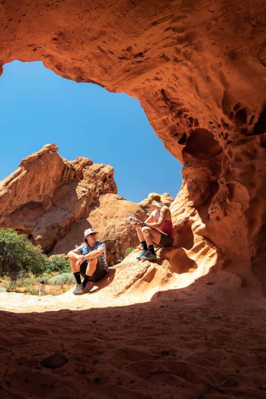 The Babylon Arch is a family-friendly hike that goes through a fascinating rock arch on its way to the Virgin River.