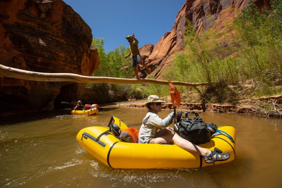 Days on the river are filled with playful sections of paddling and quieter moments of zen.