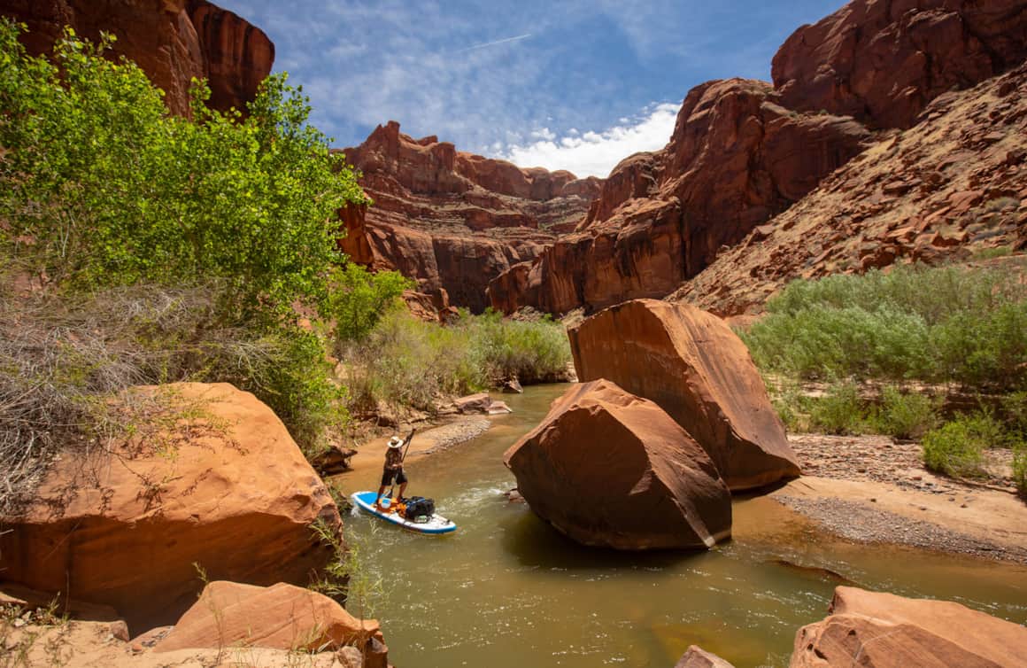 Running rapids and technical sections were the true highlights of the trip.