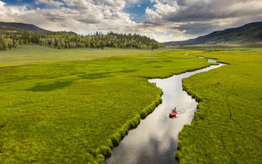 Only 20 minutes from Richfield, Fishlake National Forest showcases aspen forests for scenic drives, mountain biking, hiking, camping and OHV use.